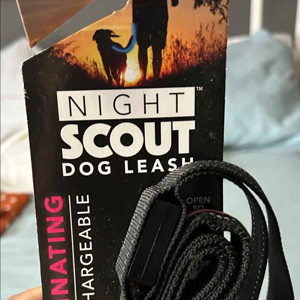 Black Dog Leash